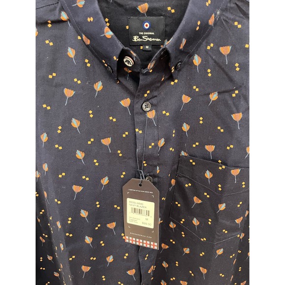 The Original Ben Sherman Button Down Dress Shirt size M - Picture 2 of 3